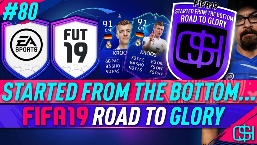 FIFA 19 ROAD TO GLORY FIFA 19 ULTIMATE TEAM QUICKSTOPHICKS FIFA 19 RTG EPISODE 80 FIFA REDDIT TEAM OF THE GROUP STAGE UCL TONI KROOS SBC