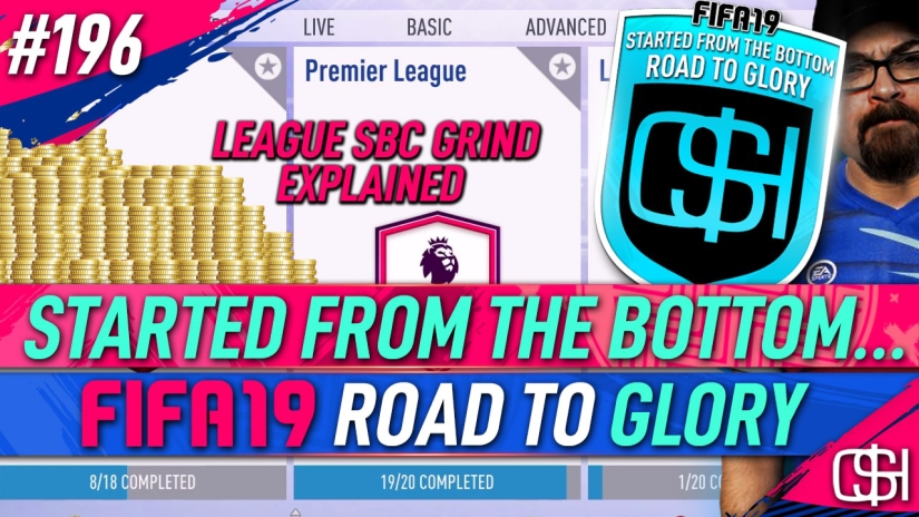 FIFA 19 ROAD TO GLORY FIFA 19 ULTIMATE TEAM QUICKSTOPHICKS FIFA 19 RTG EPISODE 196 LEAGUE SBC EXPLAINED BRONZE PACK METHOD