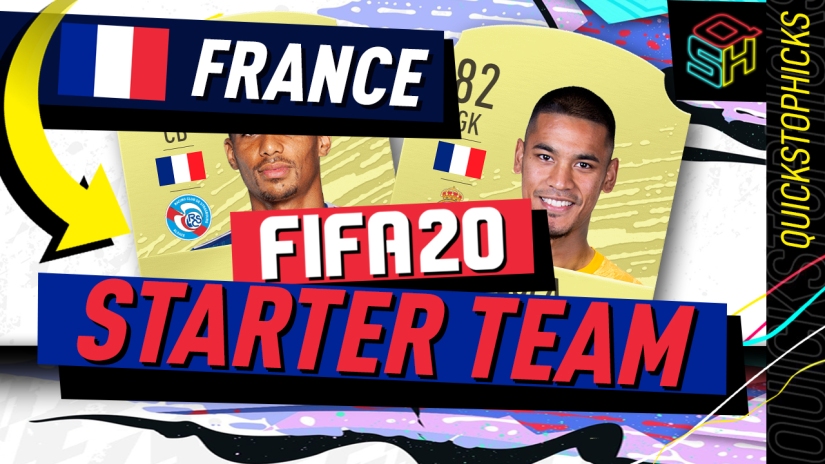 FIFA 20 ULTIMATE TEAM CHEAP FRANCE FRENCH STARTER TEAM YOUTUBE QUICKSTOPHICKS